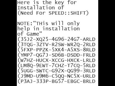 need for speed most wanted license key